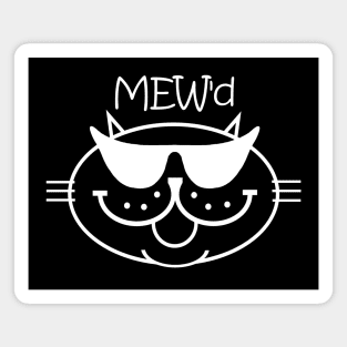 MEW'd - Black Cat Magnet